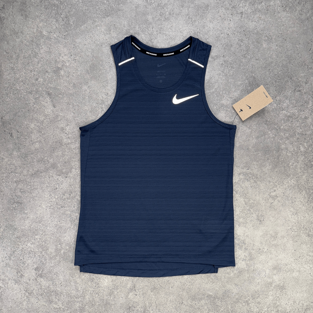 Nike Miler 1.0 Vest Set 'Thunder Blue/Black'