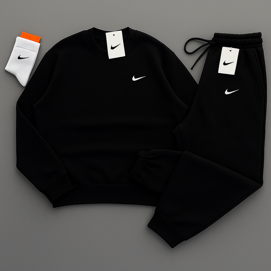 Ensemble NK Essential – Sweat & Pantalon de Jogging Unisexe