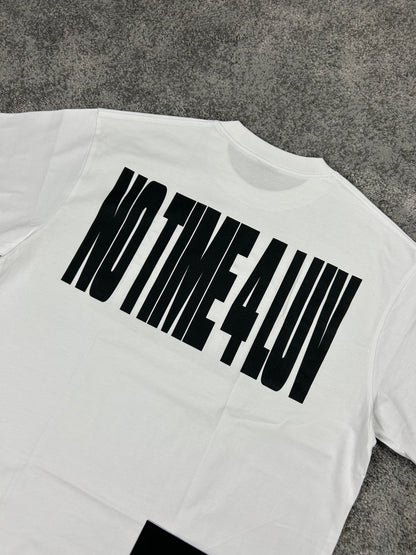 Corteiz No Time 4 Luv White Tee Shirt