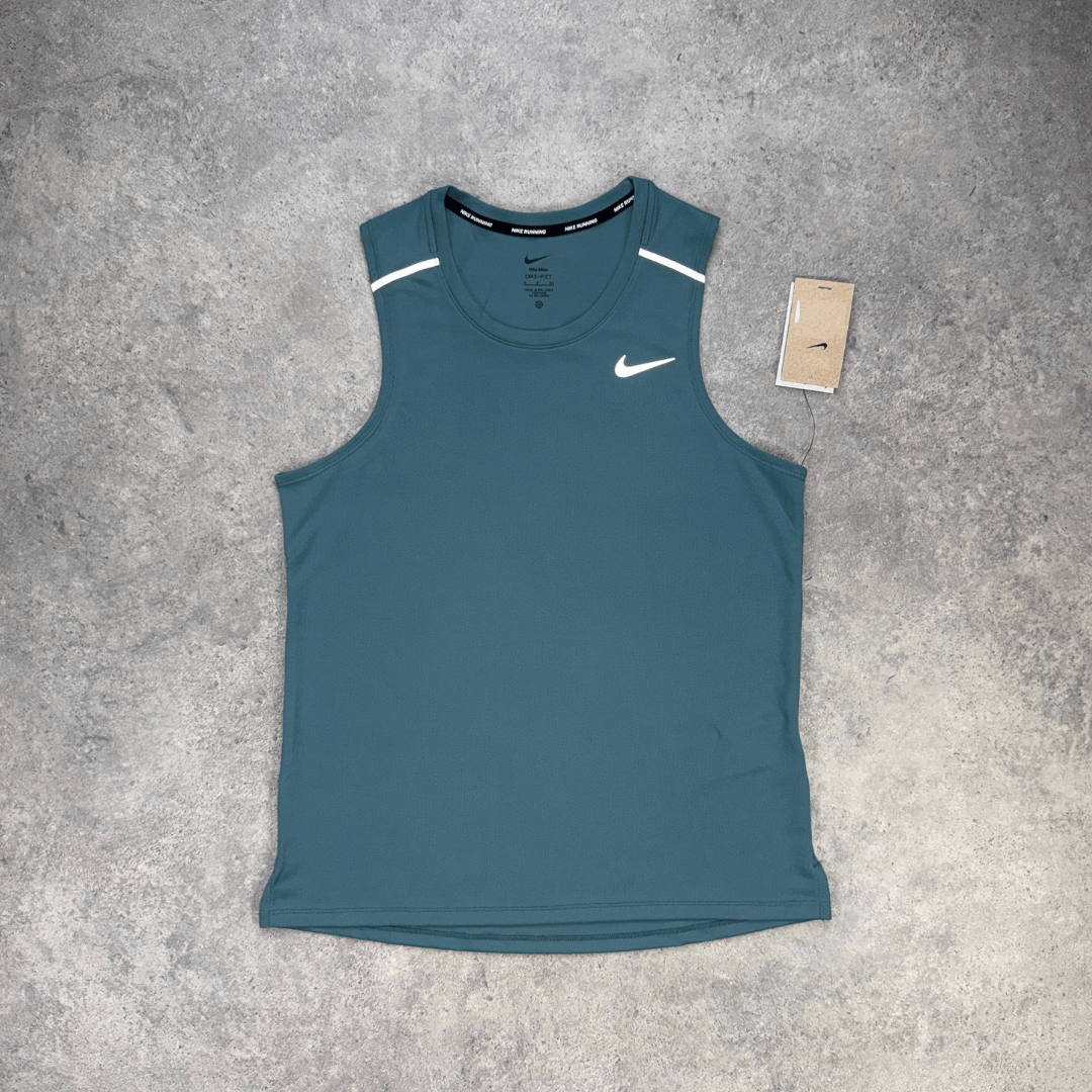 Nike Miler 1.0 Vest Set 'Mineral Slate/Black'
