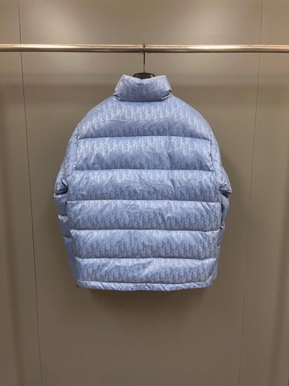 Dior - Doudoune CD oblique Bleu Ciel