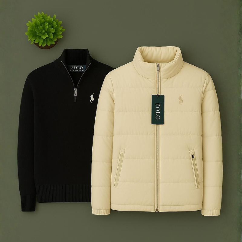 Ensemble Complet RL™ – Zip Pull & Doudoune