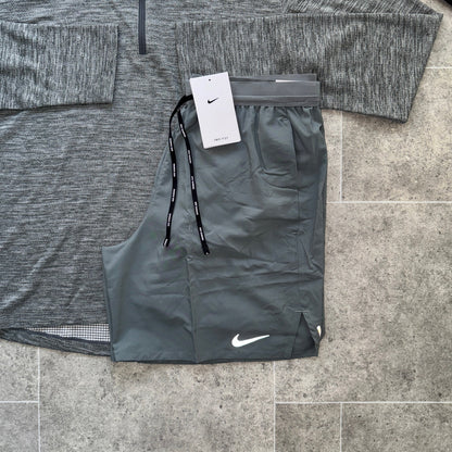 Nike Pacer 1/4 zip x flex set - Grey