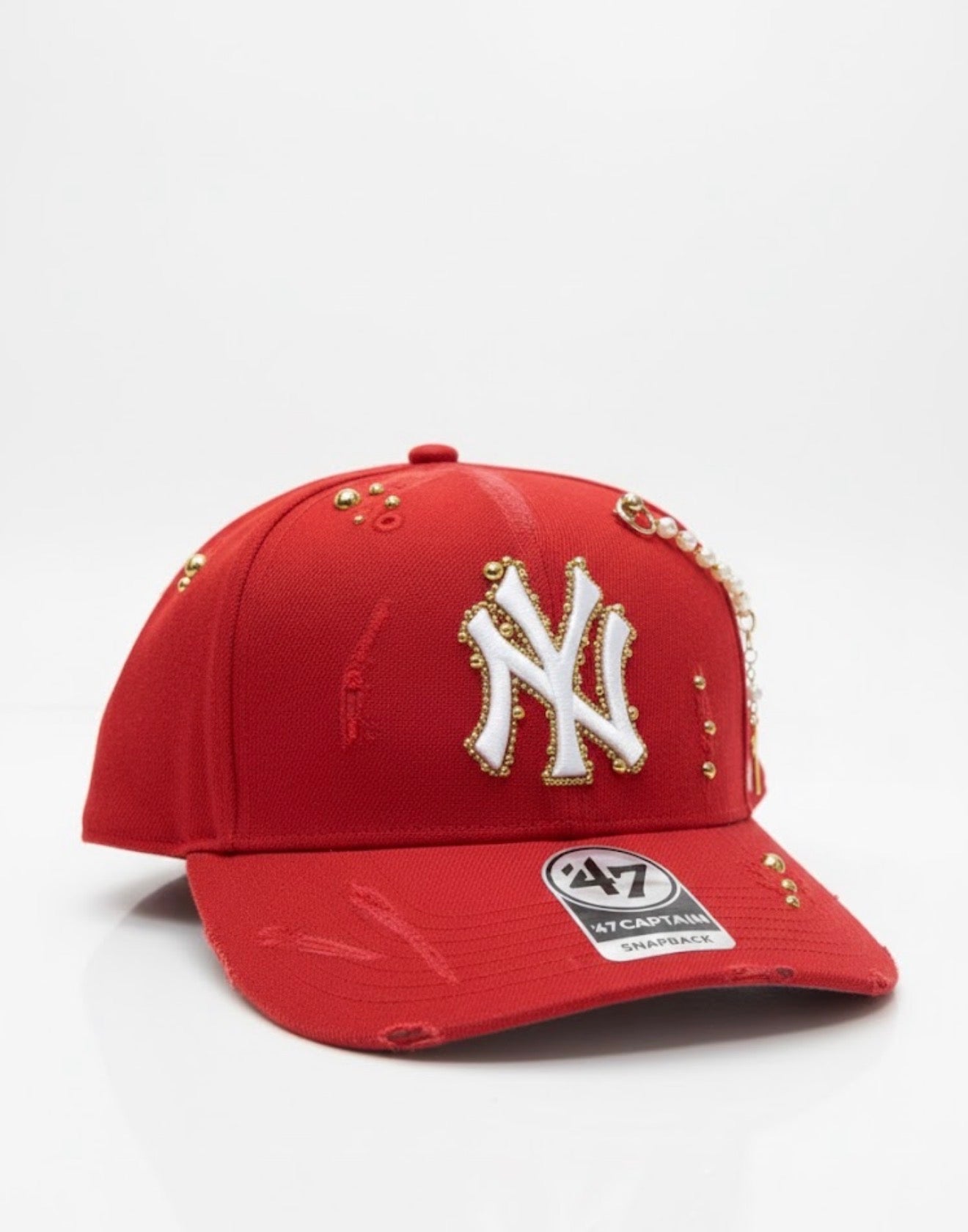 Casquette '47 Captain Custom – Édition "Red Rosary"