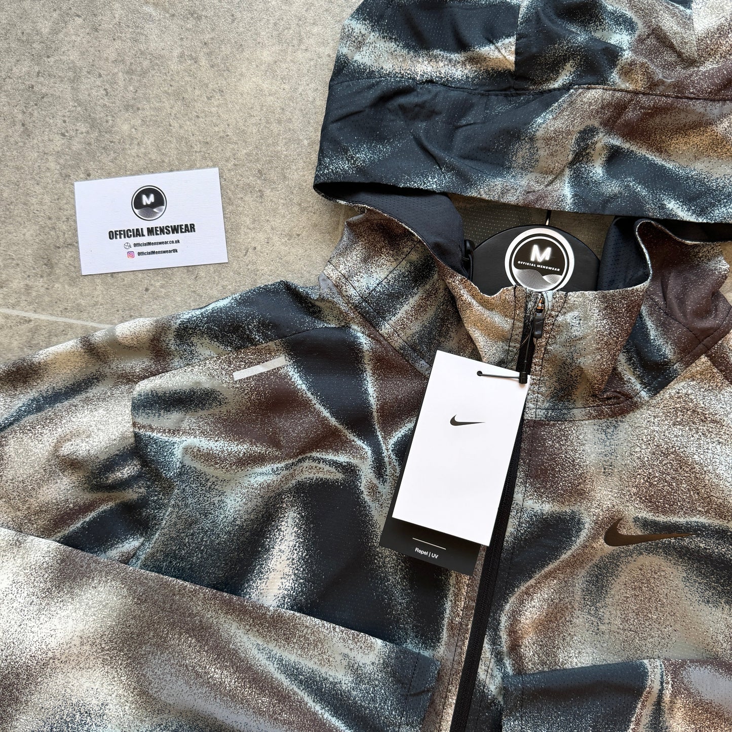 NIKE UV WINDBREAKER - DARK ALLOY