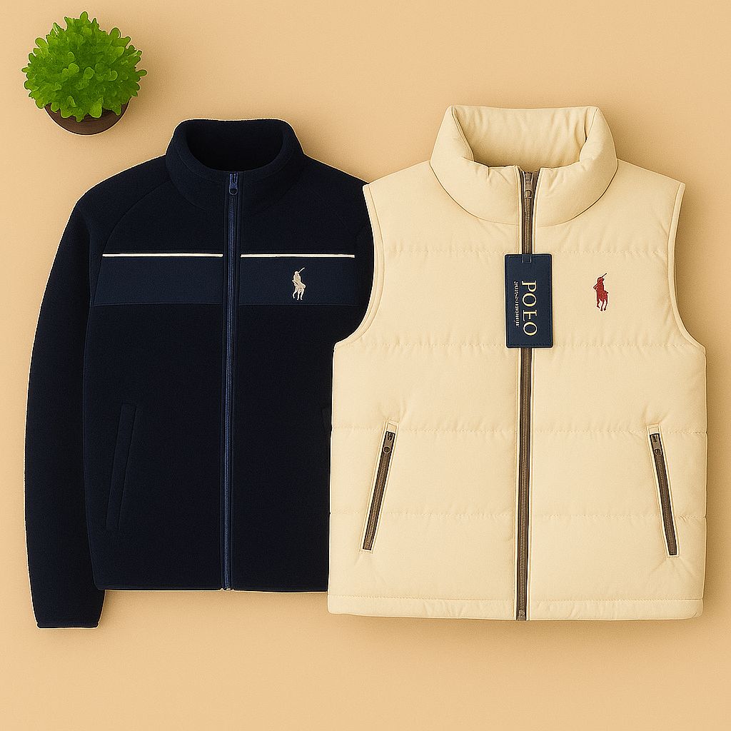 Ensemble Complet RL™ – Veste Polaire & Doudoune