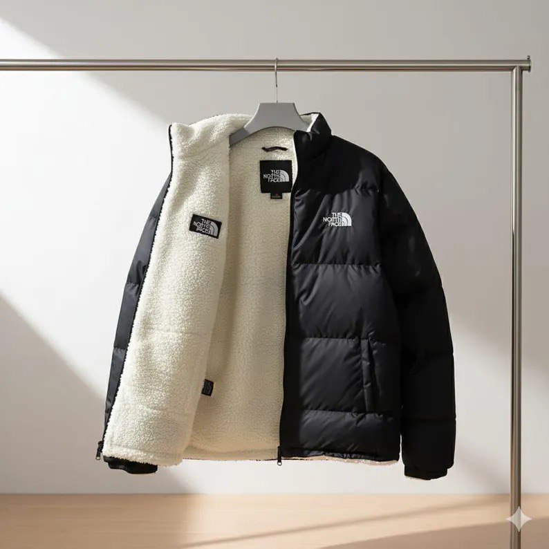 Doudoune d'Hiver Réversible + Pantalon Gratuit