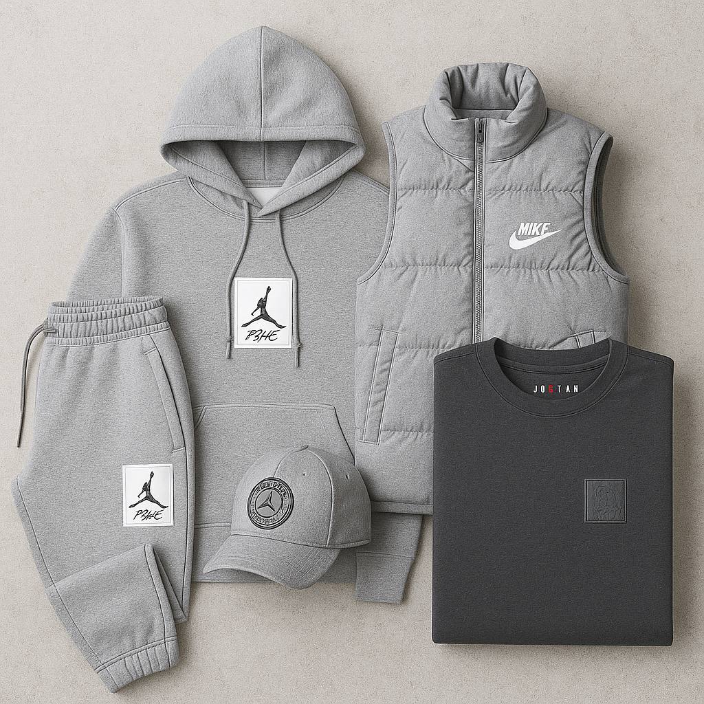 Ensemble Complet Jord™ – Sweat, Pantalon, Doudoune & T-shirt