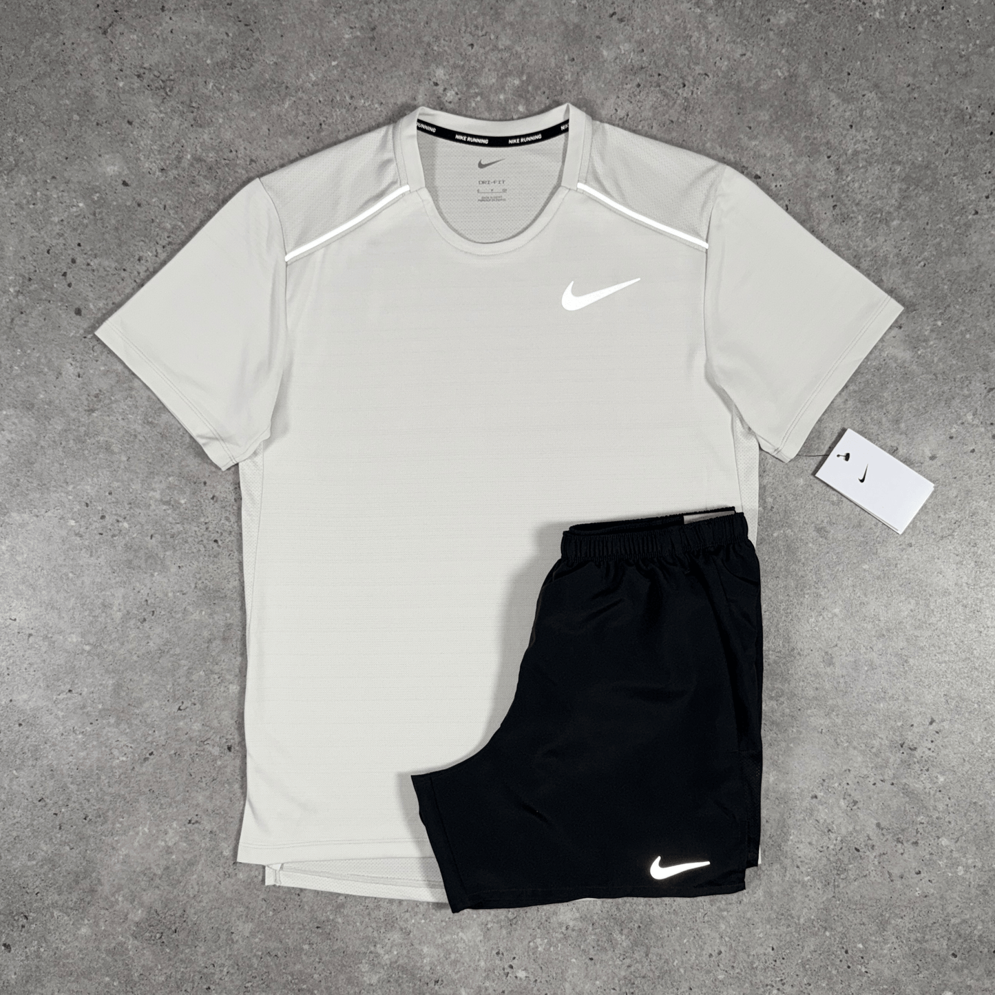 Nike Miler 1.0 T-Shirt 'Light Bone'