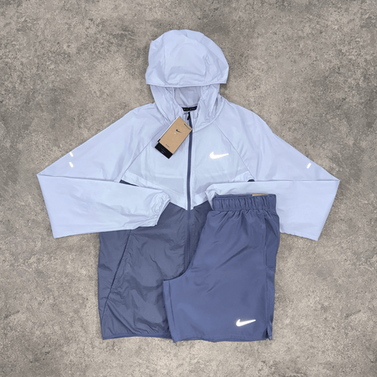 Nike Stride Jacket Shorts Set 'Indigo'