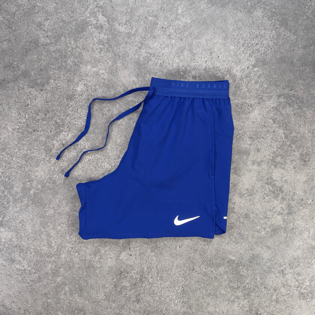 Nike Stride Jacket Shorts Set 'Lapis Blue/Royal Pulse'
