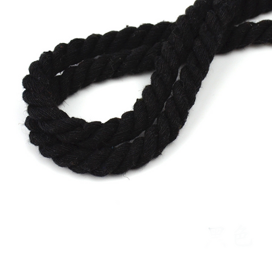 Rope Lace '' Schwarz '' 12mm