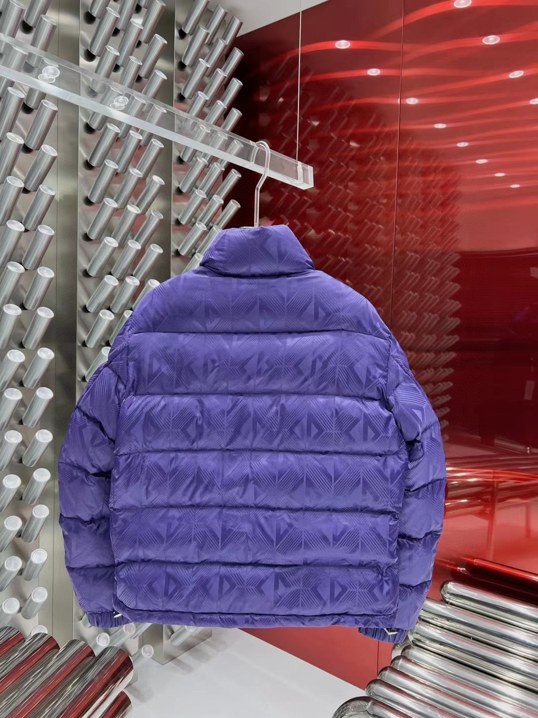 Dior - Doudoune CD oblique Violet