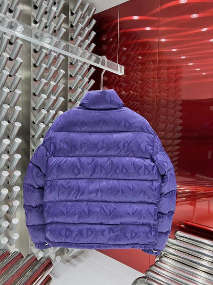 Dior - Doudoune CD oblique Violet