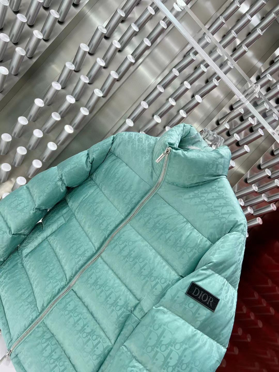 Dior - Doudoune CD oblique Vert