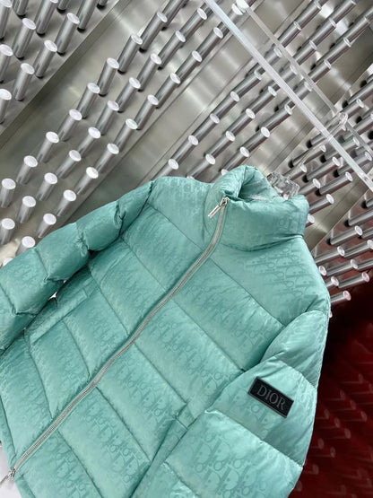 Dior - Doudoune CD oblique Vert