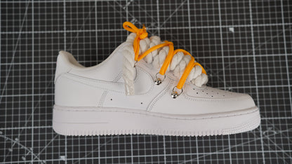 Custom Sneakers “ROPE LACES” Flowers Muster (Dunk)