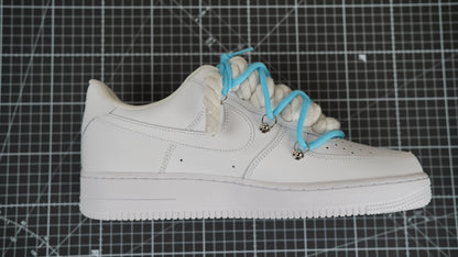 Custom Sneakers “ROPE LACES” Flowers Muster (Dunk)
