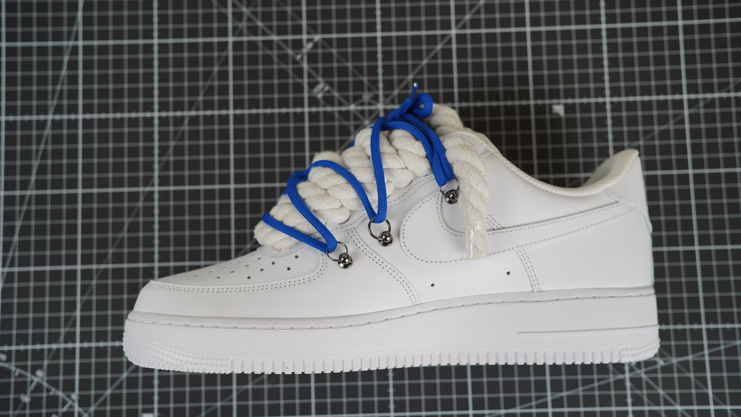 Custom Sneakers “ROPE LACES” Flowers Muster (Dunk)