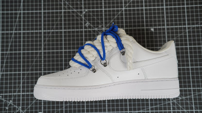 Custom Sneakers “ROPE LACES” Flowers Muster (Dunk)