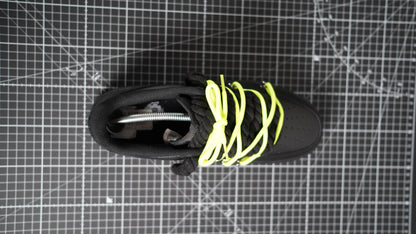 Custom Nike AF1 Black “ROPE LACES” Dunk Lime Green