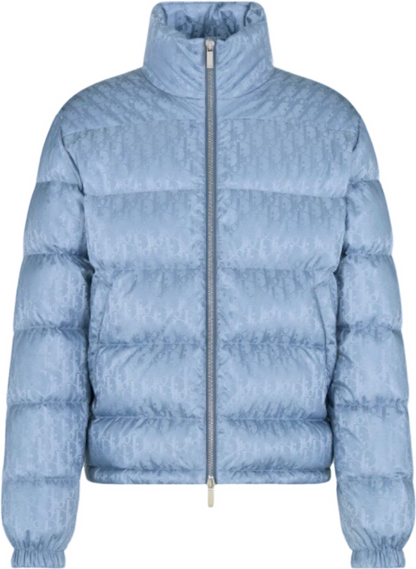 Dior - Doudoune CD oblique Bleu Ciel