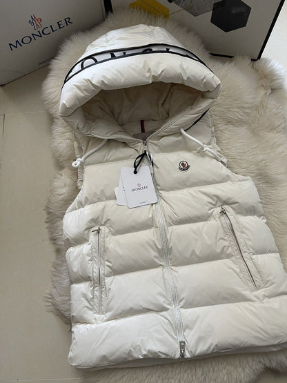 Moncler - Doudoune à capuche sans manches (2 coloris)