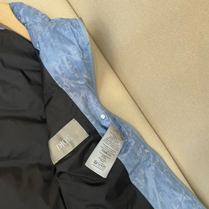 Dior - Doudoune sans manche CD Bleu Ciel