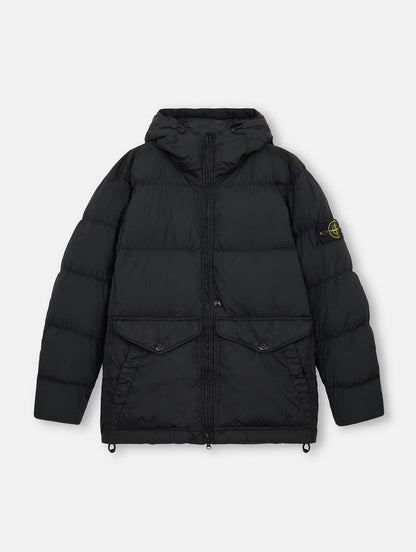 Stone Island - Doudoune Stone Island Crinkle Noir