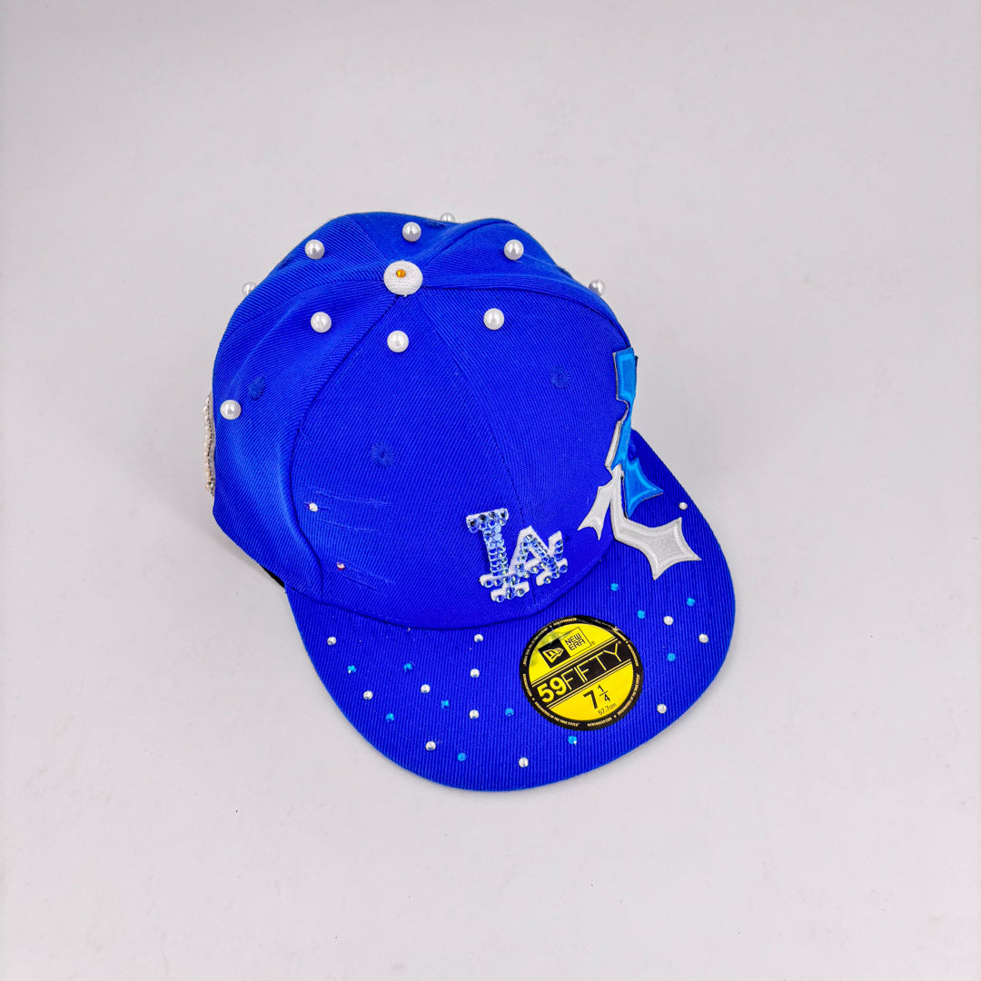 Custom fitted Caps “Thorns Blue"