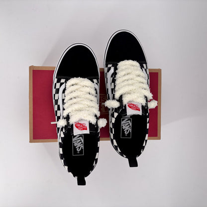 Custom Vans Black / White