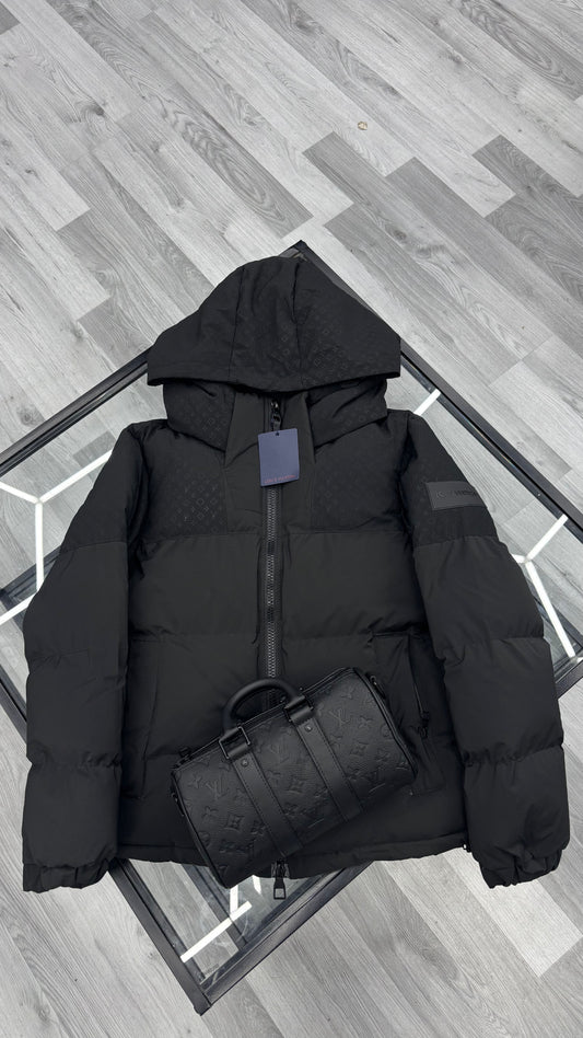 Louis Vuitton - Doudoune matelassé LV Iconic monogramme Noir