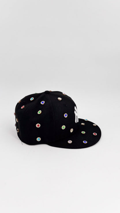 Custom-Fitted Caps “Astract“ Black