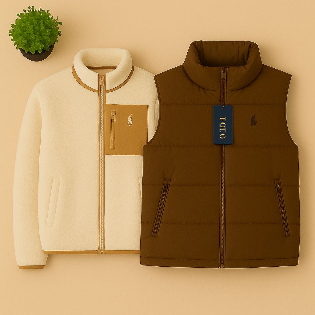 Ensemble Complet RL™ – Veste Polaire & Doudoune