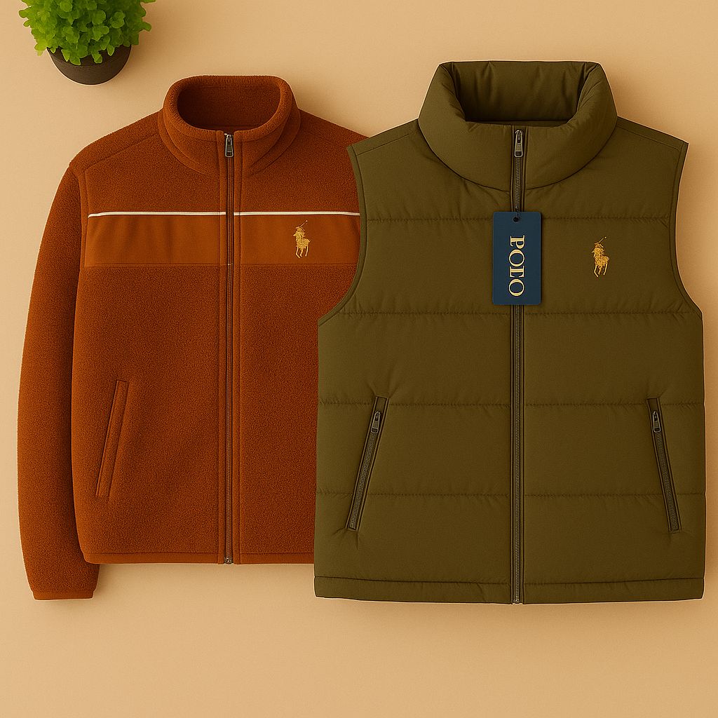 Ensemble Complet RL™ – Veste Polaire & Doudoune