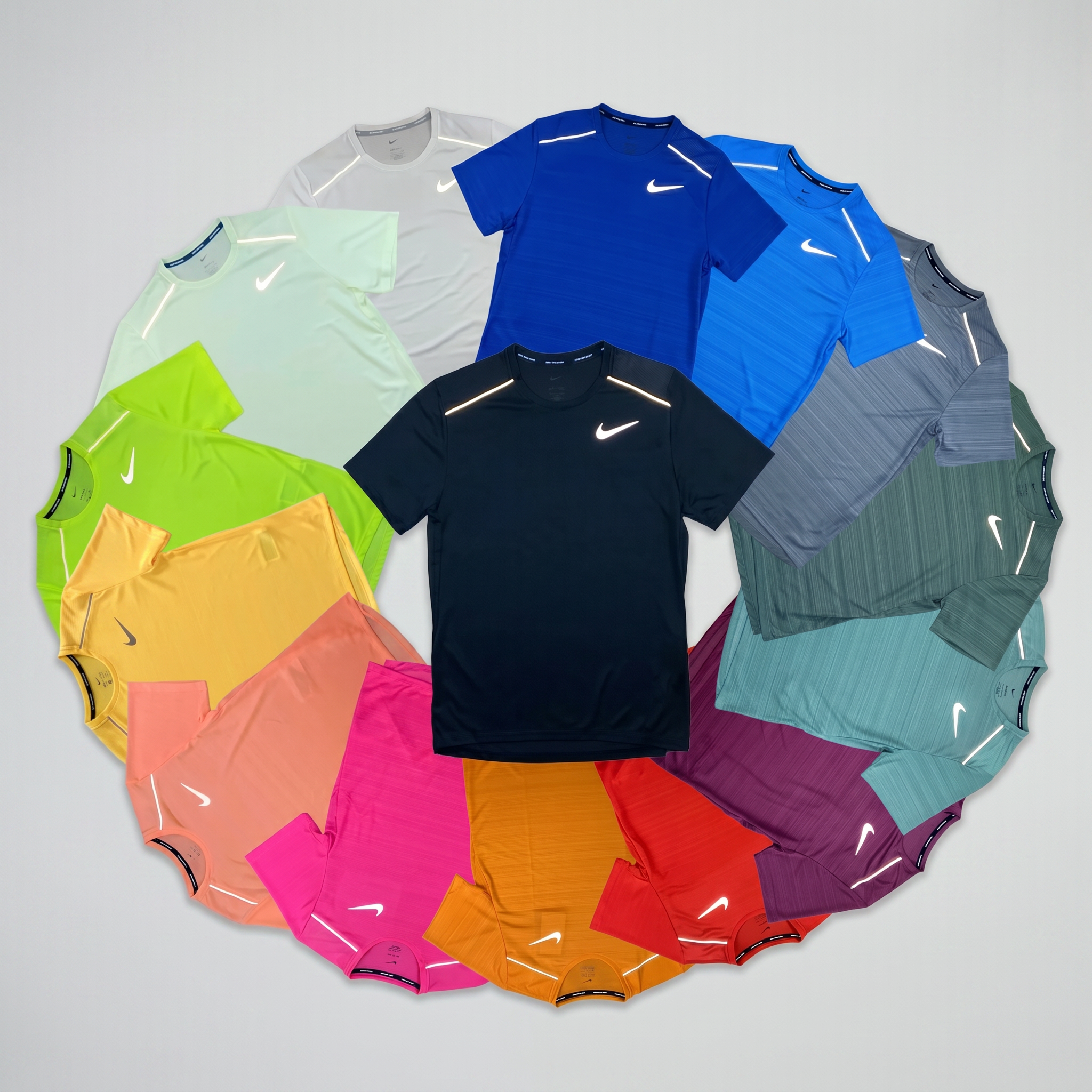 MensWear - ensembles Nike Miler tous coloris, color wheel premium