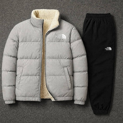 Doudoune d'Hiver Réversible + Pantalon Gratuit