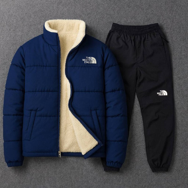 Doudoune d'Hiver Réversible + Pantalon Gratuit