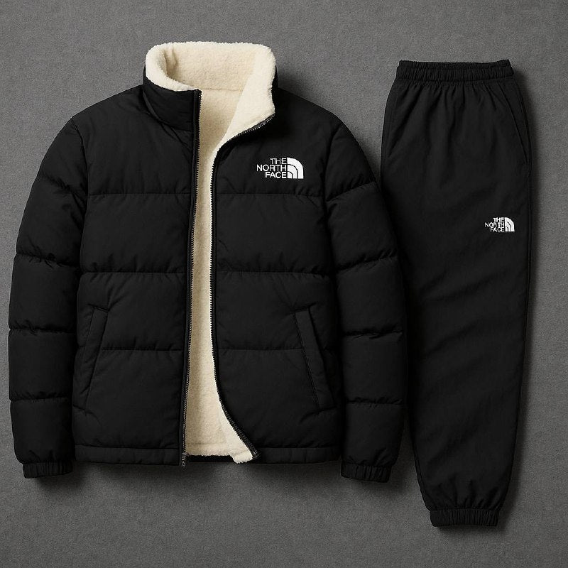 Doudoune d'Hiver Réversible + Pantalon Gratuit